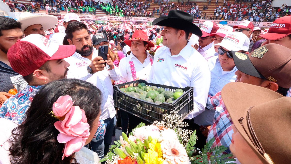 Armenta busca posicionar a Puebla como líder agroalimentario