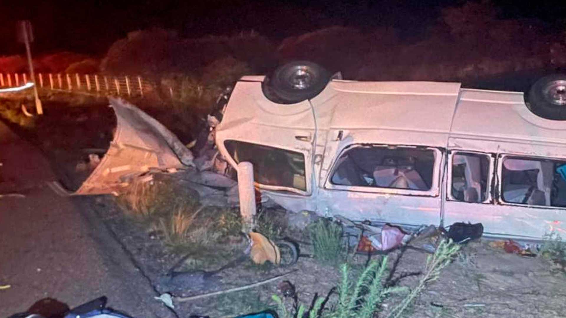 Choque en Zacatecas deja ocho muertos y dos heridos