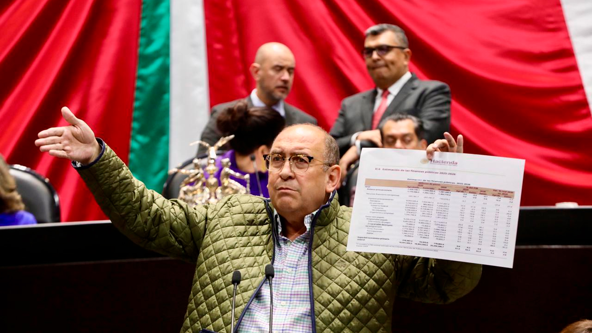 El PRI acusa que la Ley de Ingresos 2026 eleva la deuda